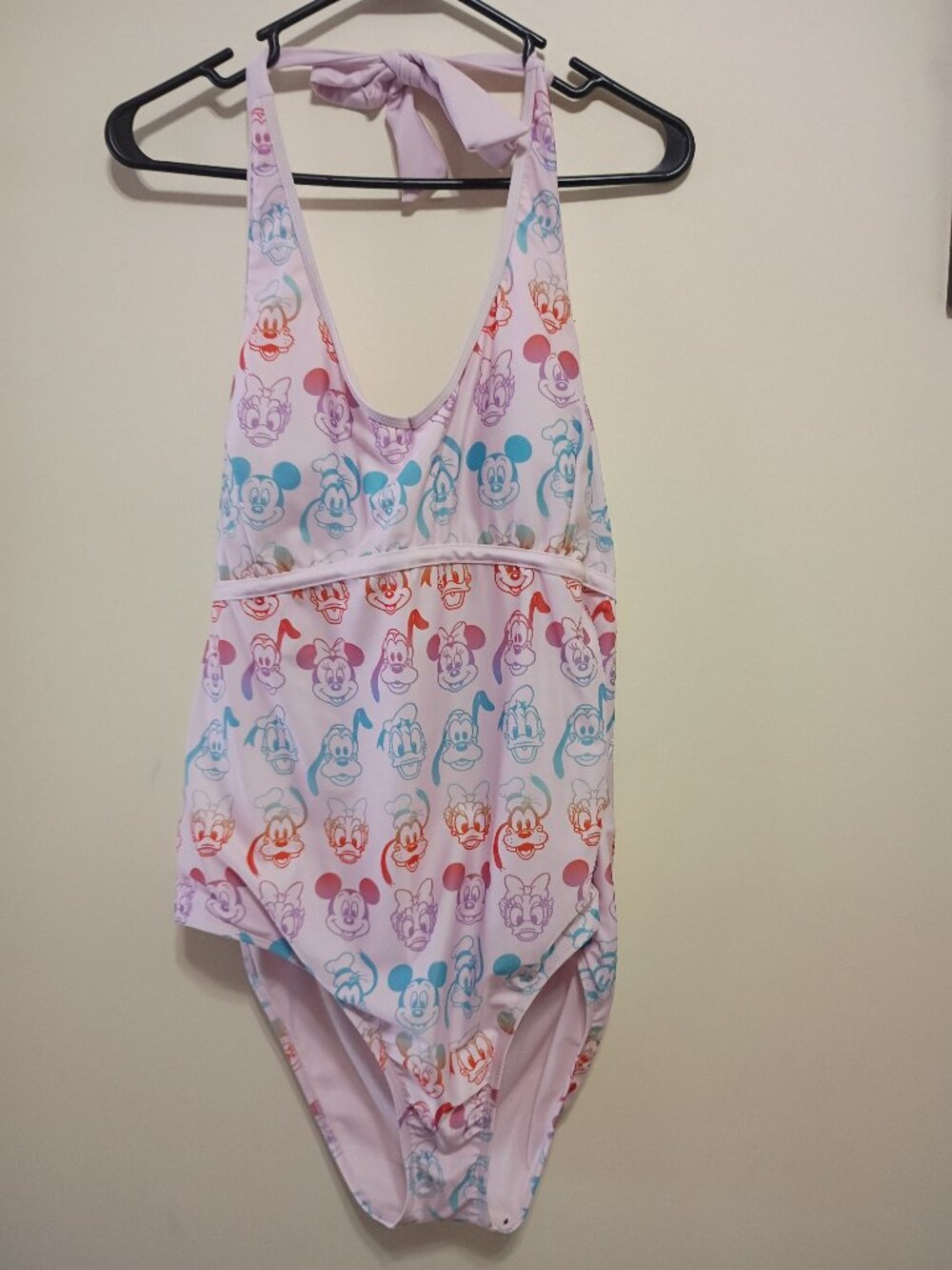 Disney Character Women's Print One-Piece Swimsuit Size 3XL